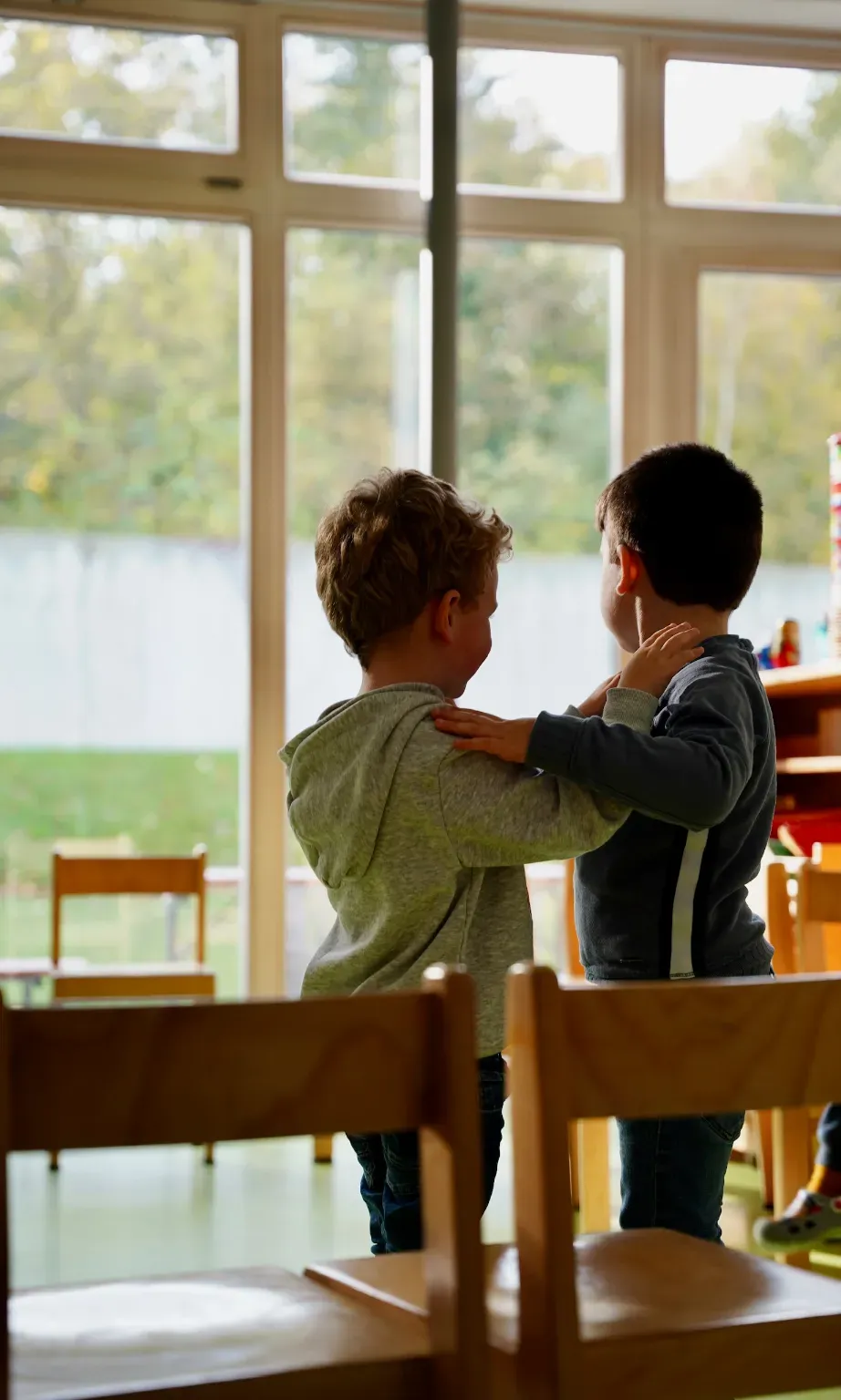 Kinder im Kinderhaus